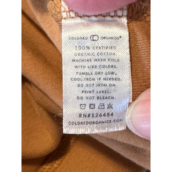 Colored Organics unisex 4T organic cotton ginger Madison long sleeved pullover s - Picture 7 of 16